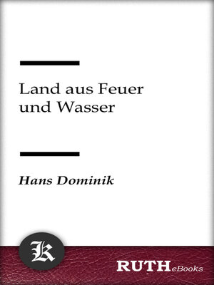cover image of Land aus Feuer und Wasser